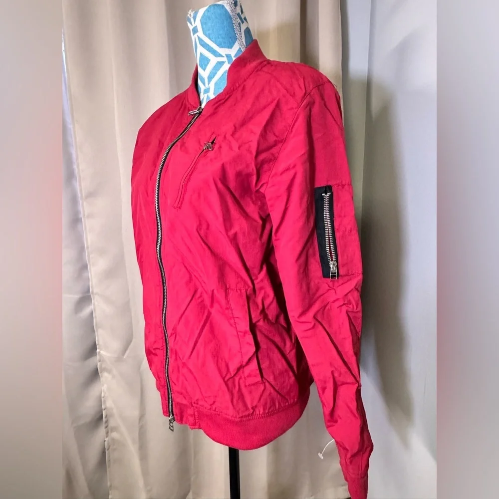 RIFLESSI BOMBER JACKET SIZE 2XL UNISEX ZIPPERS